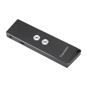 NFTIGB X9 Smart Voice Translator Device, Support 74 Languages 70 Accents, Bluetooth 5.0 Two-Way Real Time Portable Pocket Translation, Black