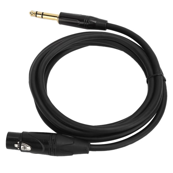 NFTIGB XLR Female to 1/4in 6.35mm Jack Balanced Signal Interconnect Cable Microphone Cord 1m / 3.3ft[cite: 1]