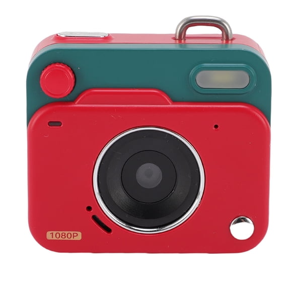 NFTIGB Y6000 Small Compact Digital Camera 1080P 48MP, 1.77 Inches / 4.5 cm HD Display Screen, Pocket Sized Video Camcorder for Kids Students Campus Travel, Red