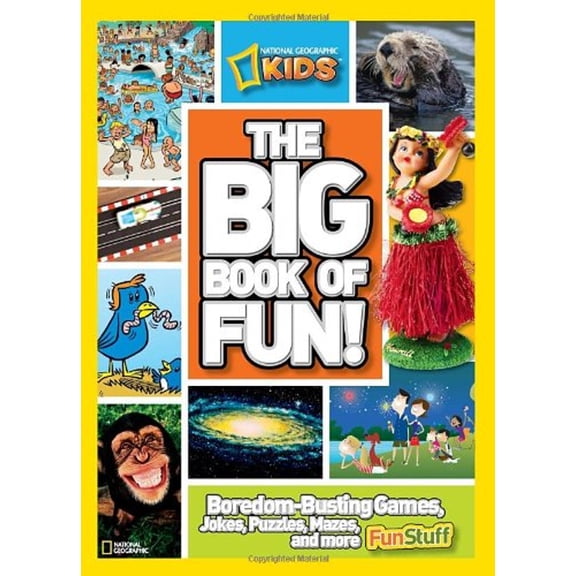 Pre-Owned The Big Book of Fun!: Boredom-Busting Games, Jokes, Puzzles, Mazes, and More Fun Stuff, 9781426306617, 142630661X, Paperback,