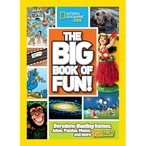 Pre-Owned The Big Book of Fun!: Boredom-Busting Games, Jokes, Puzzles, Mazes, and More Fun Stuff, 9781426306617, 142630661X, Paperback,