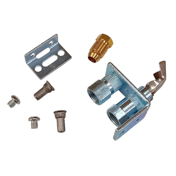 NG/LP Pilot Burner Assembly, BCR-18 Orifice, fits Honeywell, Q314A4586