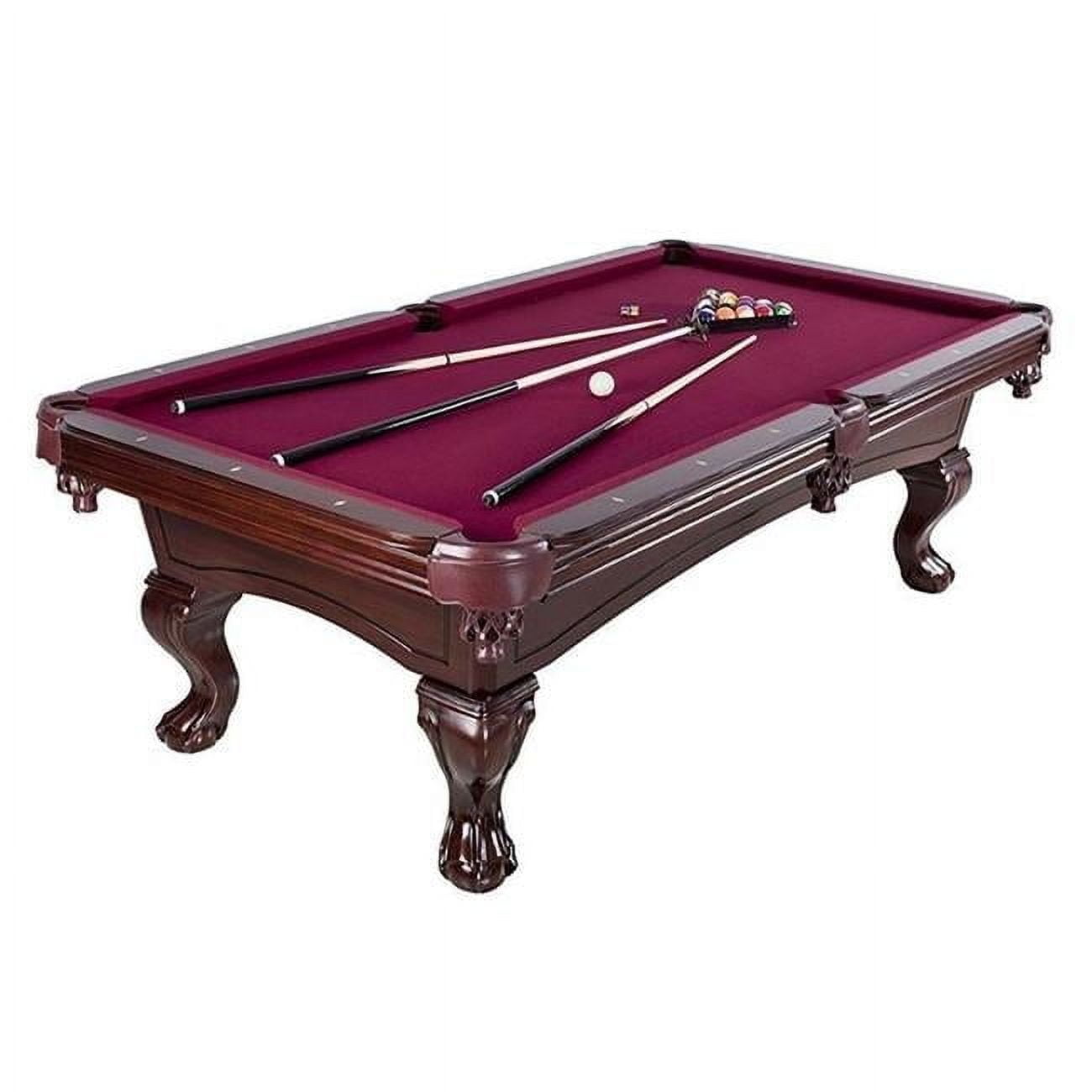 NG2527 8 ft. Augusta Non Slate Pool Table, Mahogany - Walmart.com
