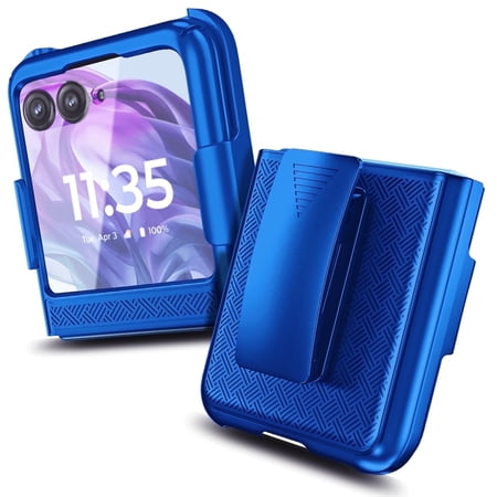 NGB SUPREMACY For motorola razr 2024/2025/2026 Phone Case Belt Clip Holster Built-In Kickstand Heavy Duty Shockproof Protective Rugged Moto razr 2024/2025/2026 Case Cover