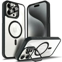 NGB SUPREMACY For iPhone 12 Pro Max Case Built-In Camera Guard Kickstand Lens Protector Wireless Charging MagSafe/Qi Magnetic Car Mount Apple iPhone 12 Pro Max Phone Case Cover