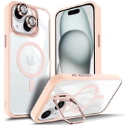 NGB SUPREMACY For iPhone 13 Case Built-In Camera Guard Kickstand Lens Protector Wireless Charging MagSafe/Qi Magnetic Car Mount Apple iPhone 13 Phone Case Cover
