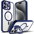 thumbnail image 1 of NGB SUPREMACY For iPhone 16 Pro Max Case Built-In Camera Guard Kickstand Lens Protector Wireless Charging MagSafe/Qi Magnetic Car Mount Apple iPhone 16 Pro Max Phone Case Cover, 1 of 10