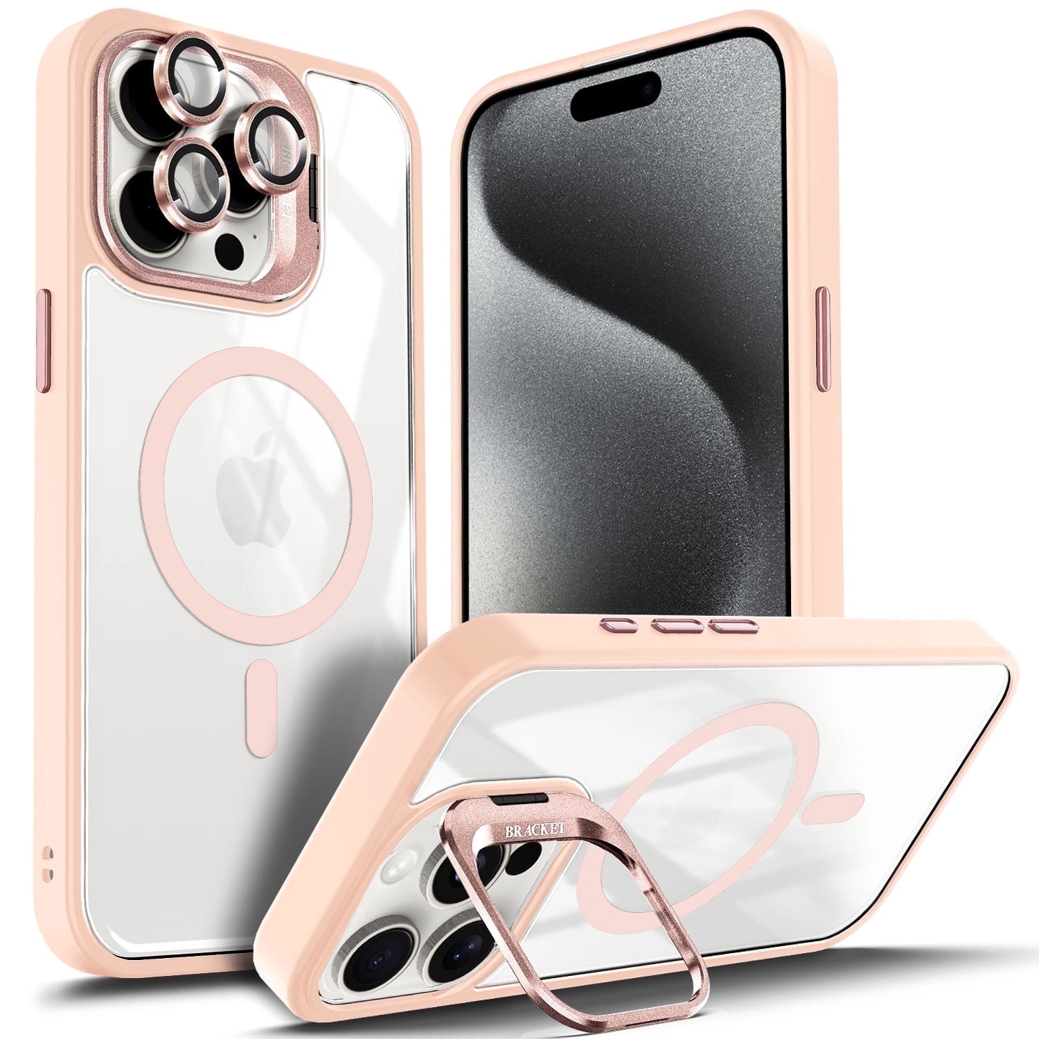 NGB Supremacy iPhone 16 Pro Max Case, Built-In Camera Guard, Kickstand ...