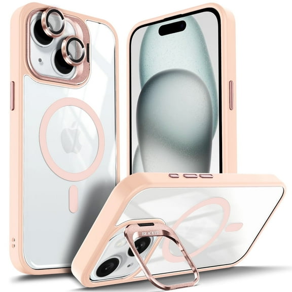 NGB SUPREMACY For iPhone 14 Case Built-In Camera Guard Kickstand Lens Protector Wireless Charging MagSafe/Qi Magnetic Car Mount Apple iPhone 14 Phone Case Cover