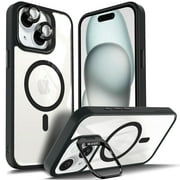 NGB SUPREMACY for iPhone 14 Case Built-In Camera Guard Kickstand Lens Protector Wireless Charging MagSafe/Qi Magnetic Car Mount Apple iPhone 14 Phone Case Cover