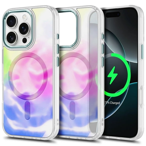 NGB SUPREMACY For iPhone 16 Pro Max Phone Case Wireless Charging MagSafe/Qi Magnetic Car Mount iPhone Case Cover