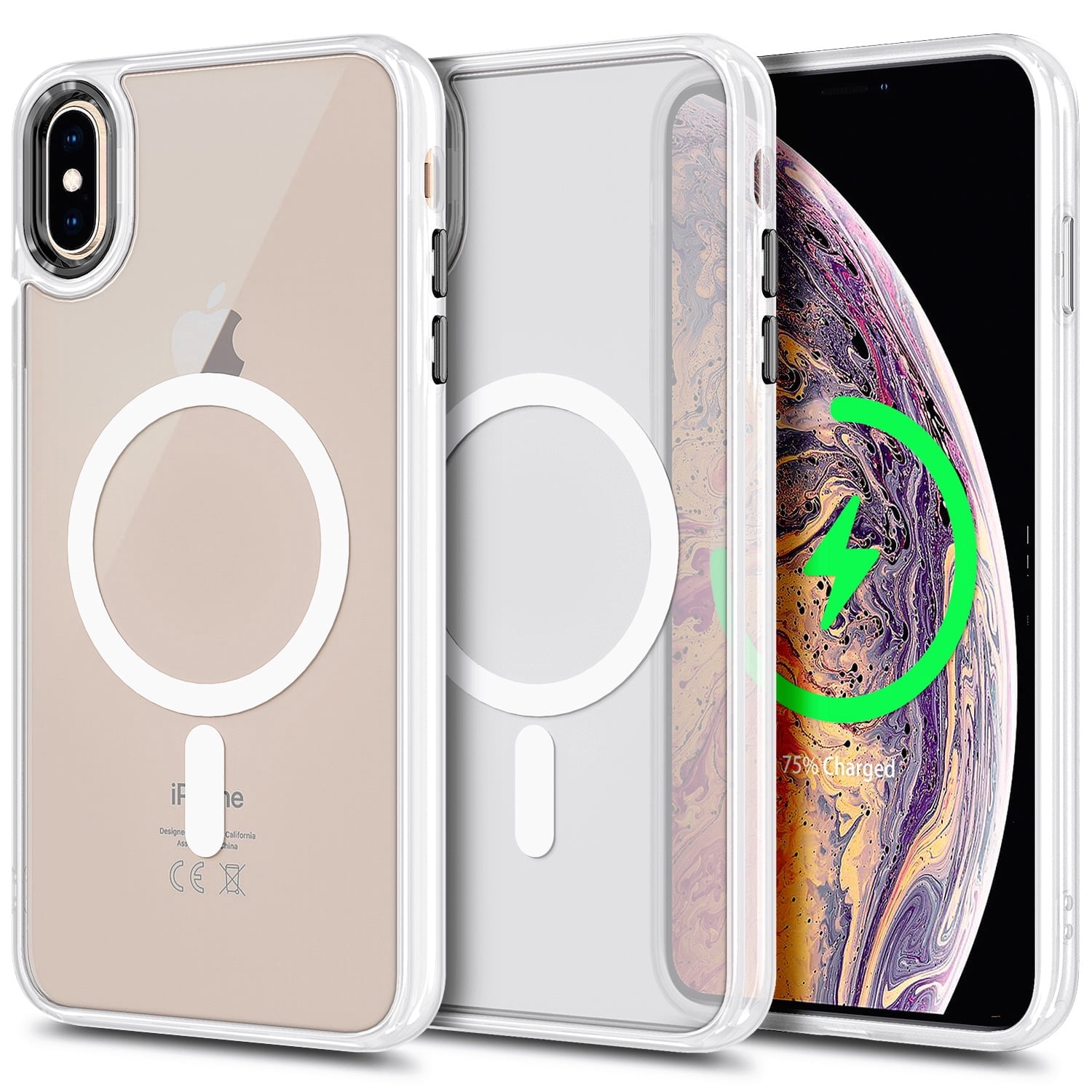 NGB SUPREMACY For Apple iPhone Xr Phone Case Wireless Charging MagSafe ...
