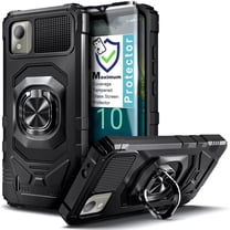 NGB SUPREMACY For Blu Studio Mini 2023 Phone Case Built-In Kickstand Screen Protector Magnetic Car Mount Ring Holder Blu Studio Mini 2023 Phone Cover