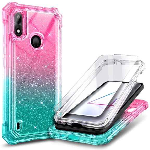 NGB SUPREMACY For Gabb Phone 4 Phone Case Tempered Glass Screen Protector Full-Body Protective Shockproof Bumper Gabb Phone 4 Case