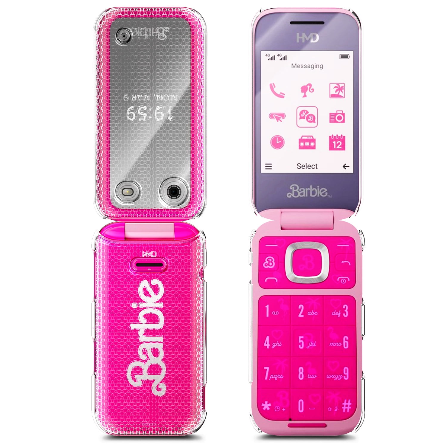 NGB SUPREMACY For HMD Barbie Phone Phone Case Hybrid Dual-Layer Full-Body Protective Shockproof Slim HMD Barbie Phone Case HMD Barbie Case Barbie Case