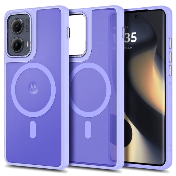 NGB SUPREMACY For Motorola edge 2024 Phone Case Fast Wireless Charging MagSafe/Qi Strong Magnetic Car Mount Moto edge 2024 Case Cover