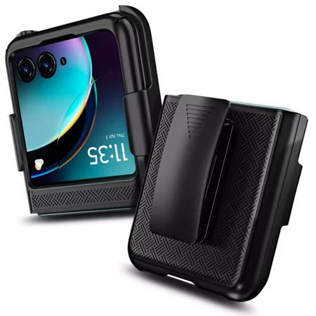 NGB SUPREMACY For motorola razr 2024/2025/2026 Phone Case Belt Clip Holster Built-In Kickstand Heavy Duty Shockproof Protective Rugged Moto razr 2024/2025/2026 Case Cover