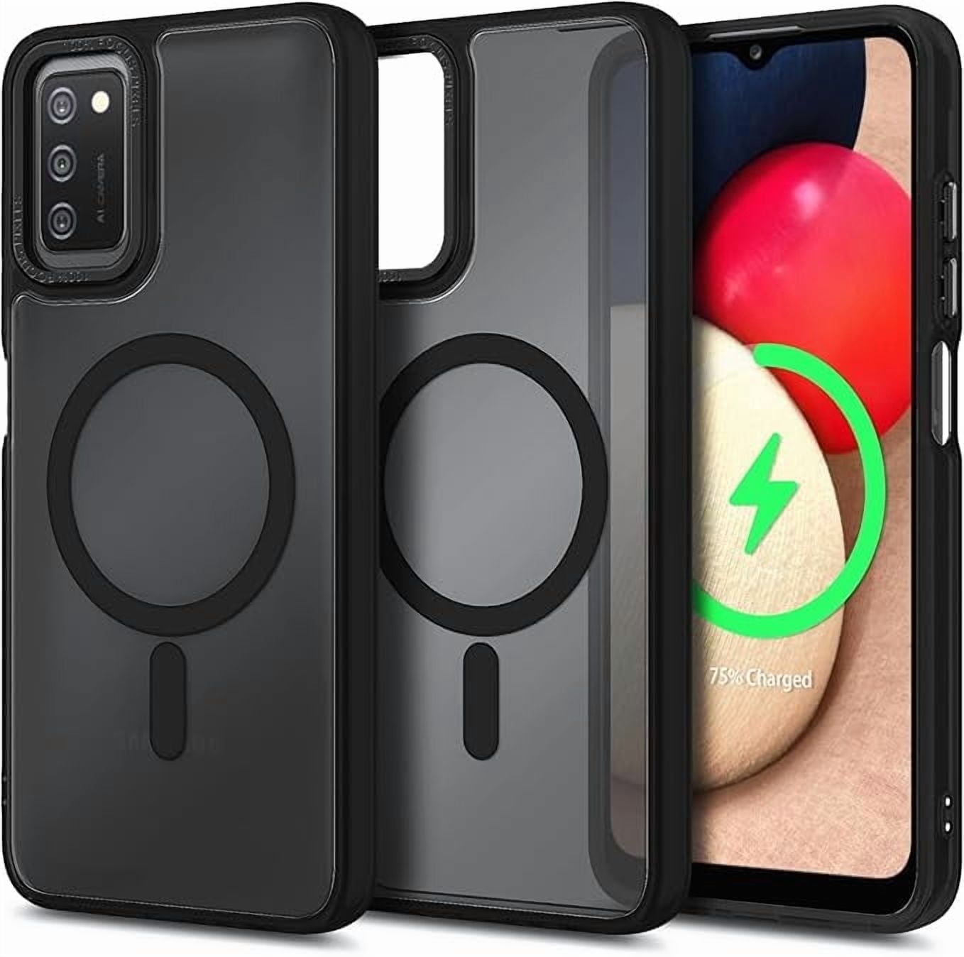 NGB SUPREMACY For Samsung Galaxy A03s Phone Case Wireless Charging MagSafe/Qi Magnetic Car Mount Galaxy A03s Case Cover NGB SUPREMACY For Samsung Galaxy A03s Phone Case Wireless Charging MagSafe/Qi Magnetic Car Mount Galaxy A03s Case Cover