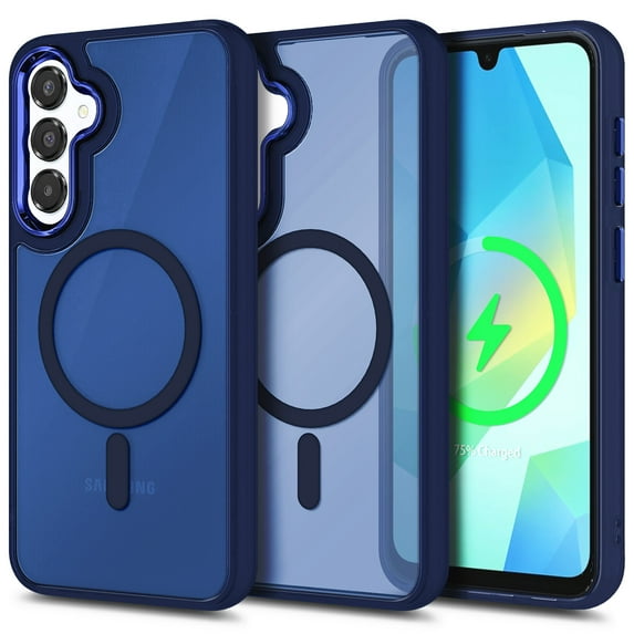 NGB SUPREMACY For Samsung Galaxy A16 5G Phone Case Wireless Charging MagSafe/Qi Magnetic Car Mount Galaxy A16 Case Cover