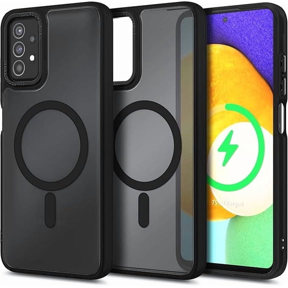 NGB SUPREMACY For Samsung Galaxy A52 Phone Case Wireless Charging MagSafe/Qi Magnetic Car Mount Galaxy A52 Case Cover