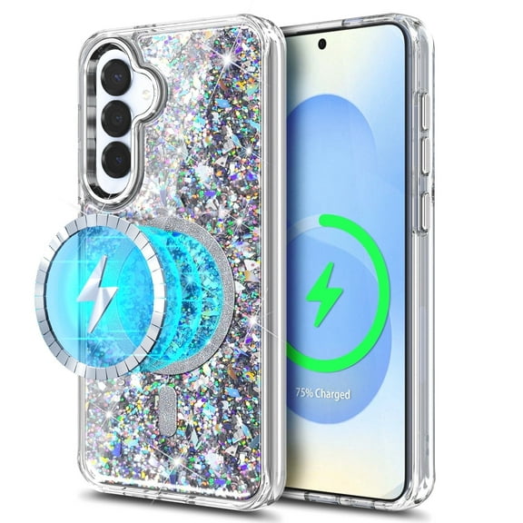 NGB SUPREMACY For Samsung Galaxy S24/S25 Phone Case Fast Wireless Charging MagSafe/Qi Strong Magnetic Car Mount Samsung Galaxy S24/S25 Case Cover