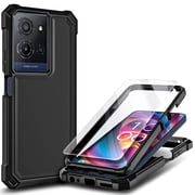 NGB SUPREMACY For TCL K32 5G / K33 5G Phone Case Tempered Glass Screen Protector Full-Body Protective Shockproof Bumper TCL K32/K33 Case Cover