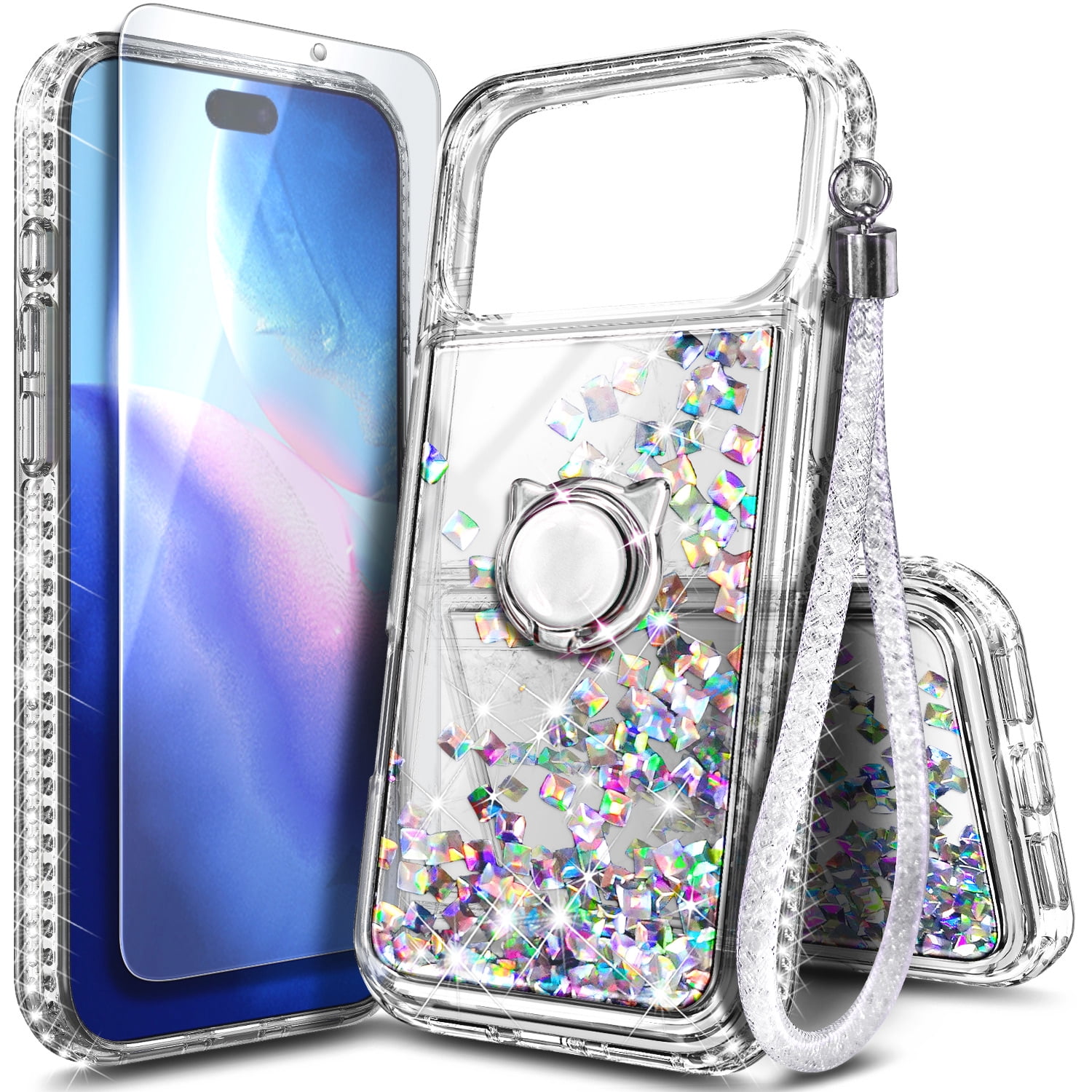 NGB SUPREMACY For iPhone 17 Pro Max Phone Case Screen Protector Ring ...