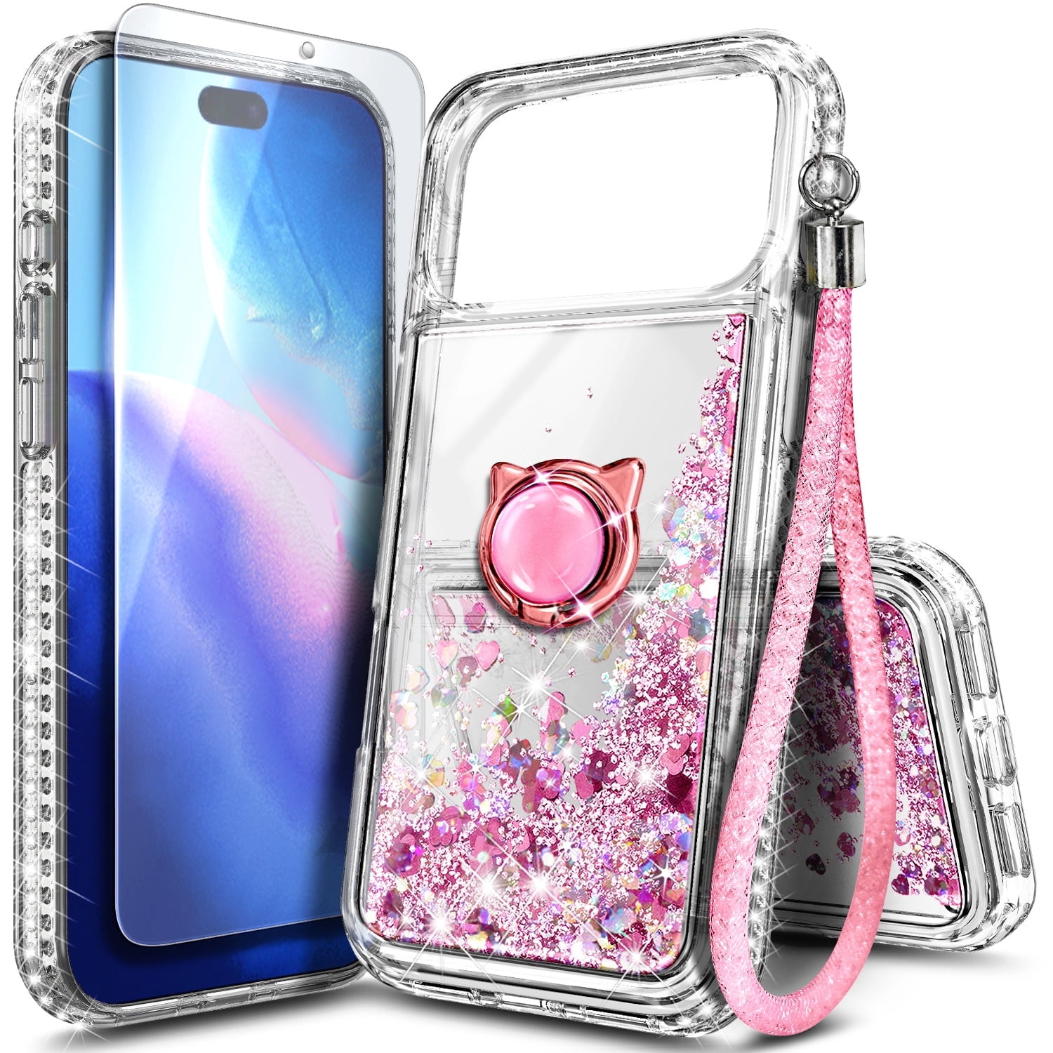 NGB SUPREMACY For iPhone 17 Pro Max Phone Case Screen Protector Ring ...