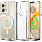 NGB SUPREMACY For moto g STYLUS 5G 2024 Phone Case Clear Transparent Wireless Charging Magsafe/Qi Magnetic Car Mount Motorola g STYLUS 5G 2024 Case Cover