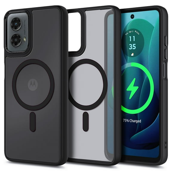 NGB SUPREMACY For moto g 5G 2024 Phone Case Wireless Charging MagSafe/Qi Magnetic Car Mount Motorola g 5G 2024 Case Cover