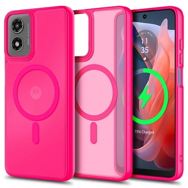 NGB SUPREMACY For Motorola Moto G Play 2024 Phone Case Camera Guard Wireless Charging MagSafe/Qi Magnetic Car Mount Moto G Play 2024 Phone Cover (NOT Stylus 2024 / Power 2024 / G 5G 2024)