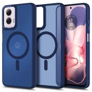 NGB SUPREMACY For Motorola Moto G Power 5G 2024 Phone Case Camera Guard Wireless Charging MagSafe/Qi Magnetic Car Mount Moto G Power 5G 2024 Case Cover (NOT Stylus 2024 / Play 2024 / G 5G 2024)