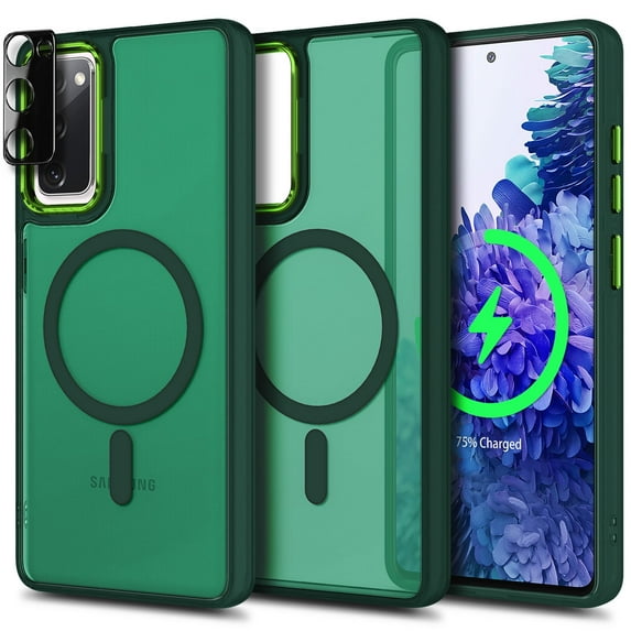 NGB SUPREMACY For Samsung Galaxy S20 FE Phone Case Wireless Charging MagSafe/Qi Magnetic Car Mount Galaxy S20 FE 4G/5G Case Cover