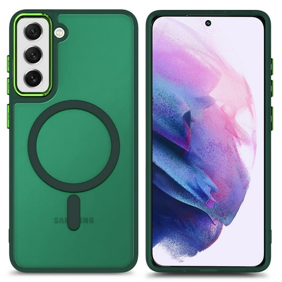 NGB SUPREMACY For Samsung Galaxy S22+ Plus Phone Case Wireless Charging MagSafe/Qi Magnetic Car Mount Galaxy S22+ Plus Case Cover