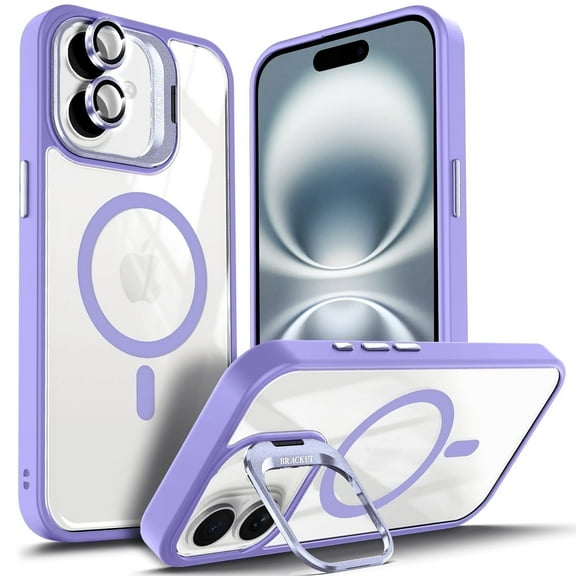 NGB SUPREMACY For iPhone 11 Case Built-In Camera Guard Kickstand Lens Protector Wireless Charging MagSafe/Qi Magnetic Car Mount Apple iPhone 11 Phone Case Cover