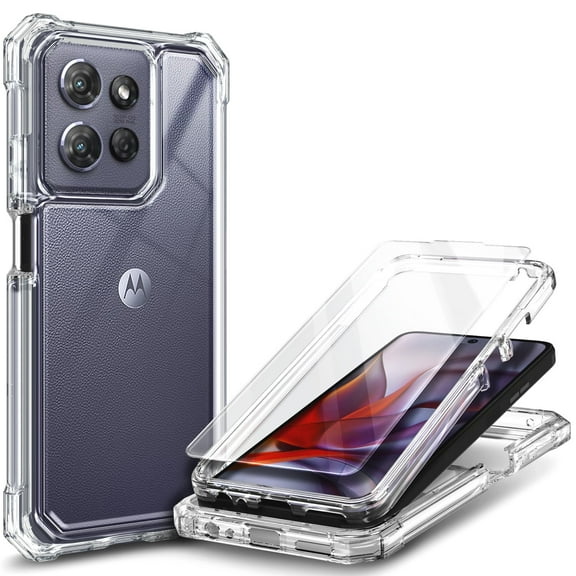 NGB SUPREMACY For moto g 2025 / moto g 2026 / moto g PLAY 2026 Phone Case Tempered Glass Screen Protector Full-Body Protective Shockproof Bumper Motorola g 2025/g 2026/g PLAY 2026 Case Cover