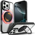 thumbnail image 1 of NGB SUPREMACY For iPhone 13 Pro Max Phone Case Built-In Kickstand Ring Holder Magnetic Car Mount Military-Grade Shockproof Protective Clear iPhone 13 Pro Max Case Cover, 1 of 9