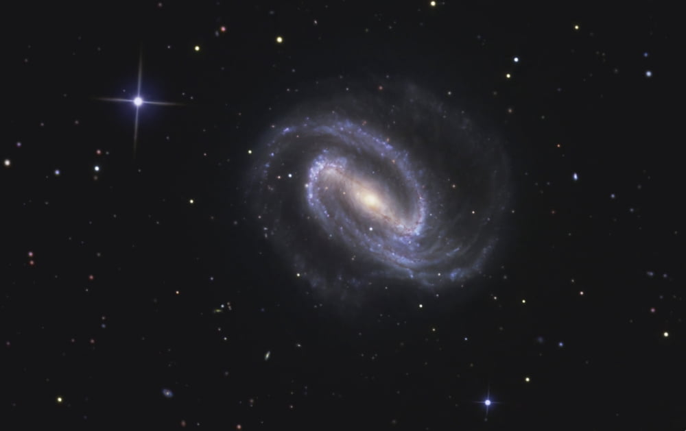 NGC 1300 is a barred spiral galaxy in the constellation Eridanus Canvas Art - R Jay GaBanyStocktrek Images (35 x 22)
