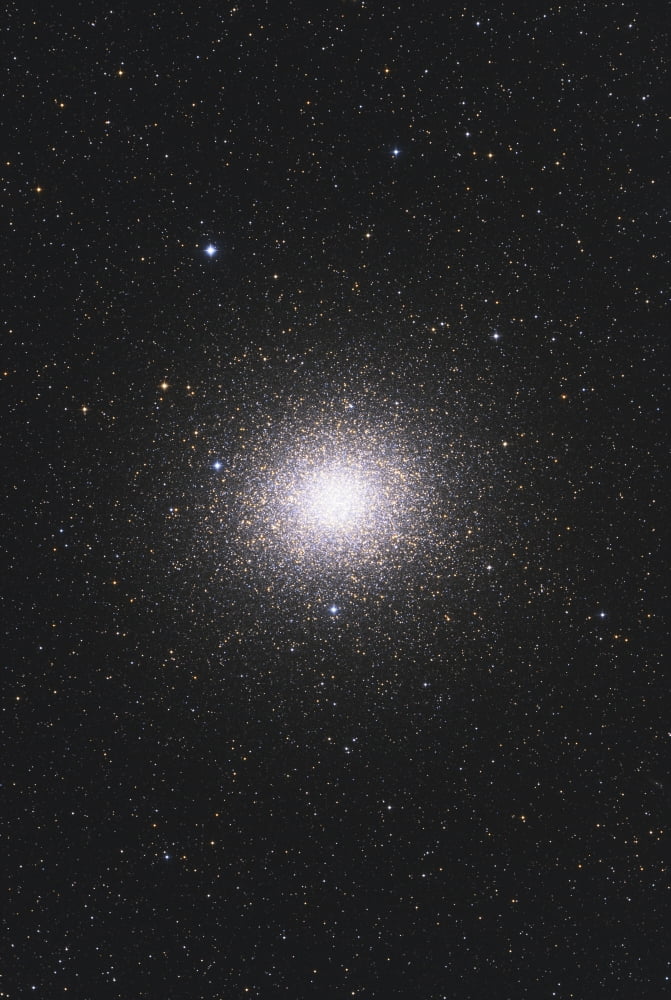 NGC 5139 Omega Centauri globular cluster in Centaurus Canvas Art - Lorand FenyesStocktrek Images (12 x 17)