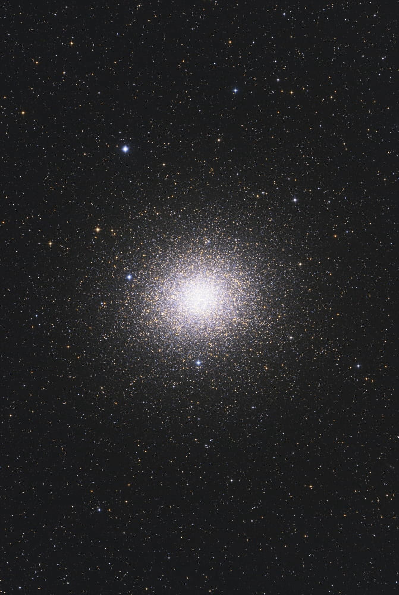 NGC 5139 Omega Centauri globular cluster in Centaurus Canvas Art - Lorand FenyesStocktrek Images (23 x 34)
