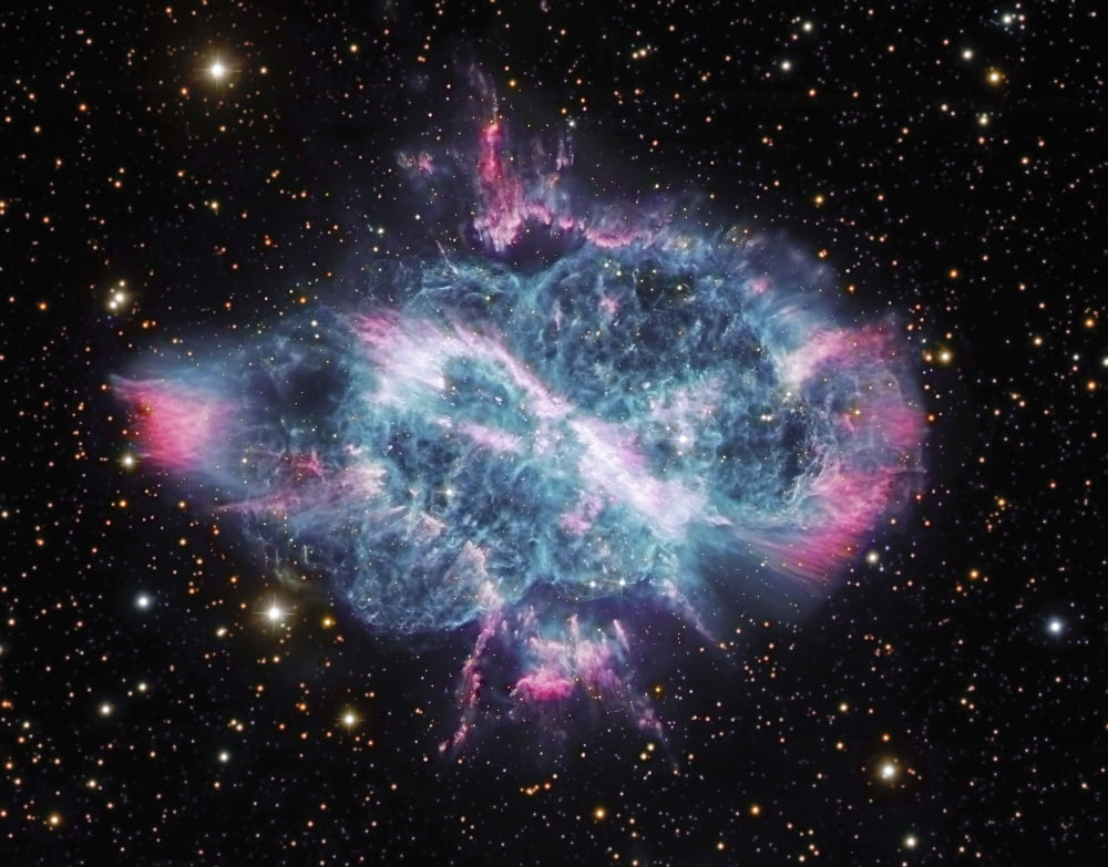 NGC 5189 Planetary Nebula in Musca Canvas Art - Robert GendlerStocktrek Images (32 x 25)