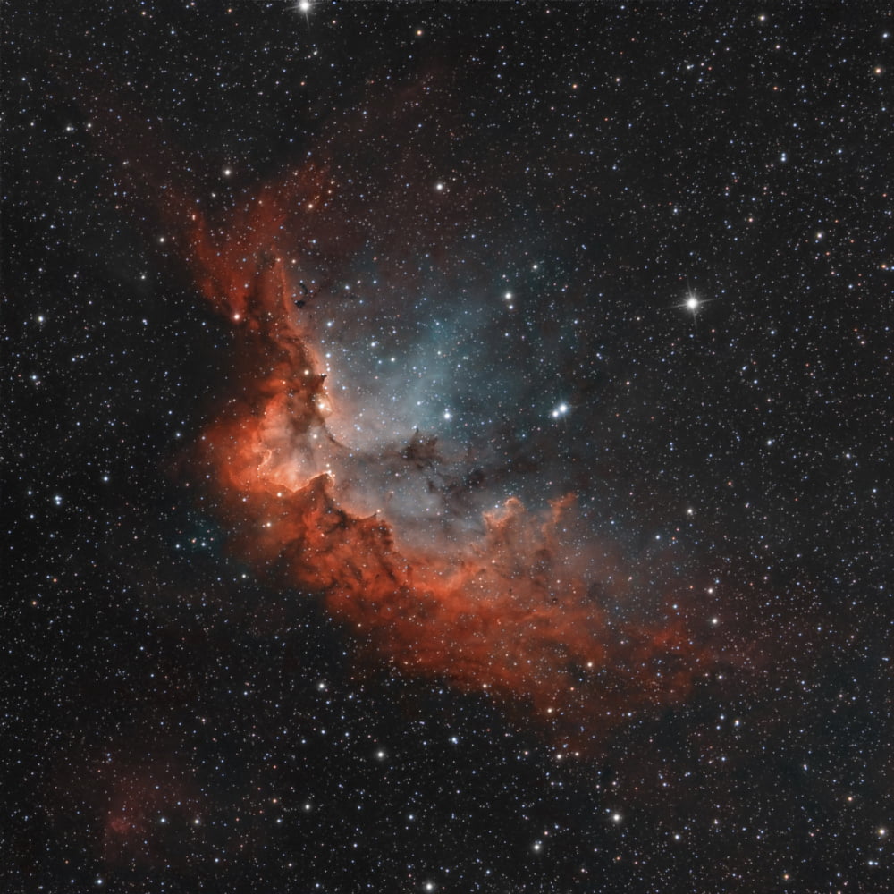 NGC 7380 in true colors Canvas Art - Rolf GeissingerStocktrek Images (28 x 28)