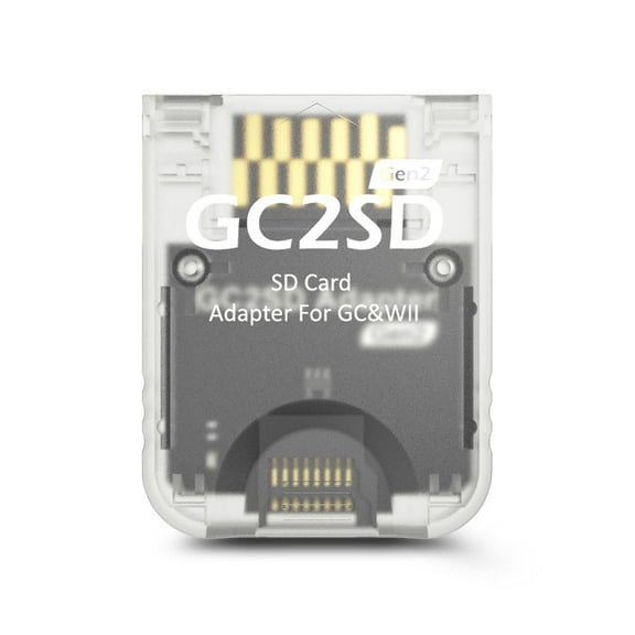 NGC Game Cube Wii GC2SD TF Card Reader Adapter for SD Card Loading