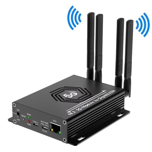 NGFF(M.2) 4G/5G Module to USB 3.0 Adapter with RJ45 Port, Realtek RTL8125BG Controller Converter Riser Board