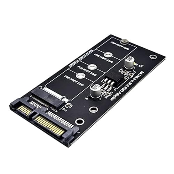 NGFF M.2 Adapter M2 SATA3 Raiser M.2 to SATA Adapter SSD M2 to SATA Expansion Card B Key Suppor 30/42/60/80mm