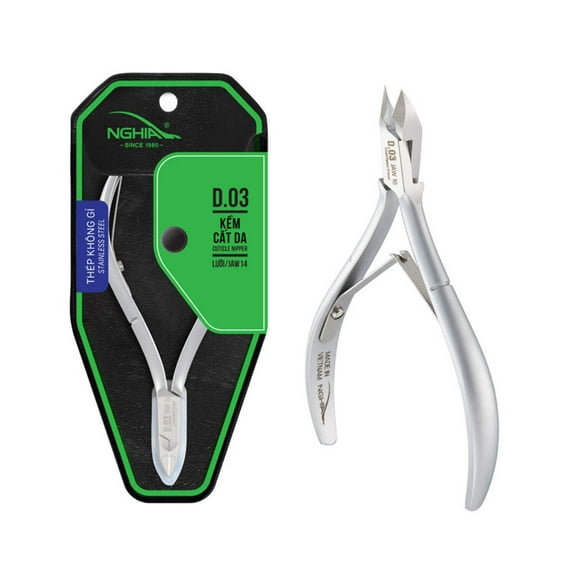 Cuticle Nipper - D-03-16 (Stainless Steel)