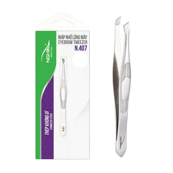 NGHIA Slanted Blade Tweezer N-407