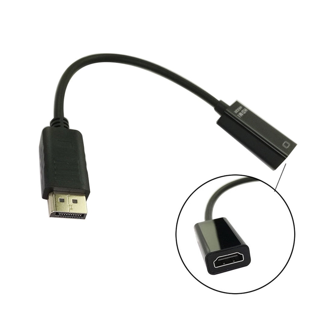 NGHnuifg DisplayPort /Mini DP Male to HDMI Active Adapter Supports