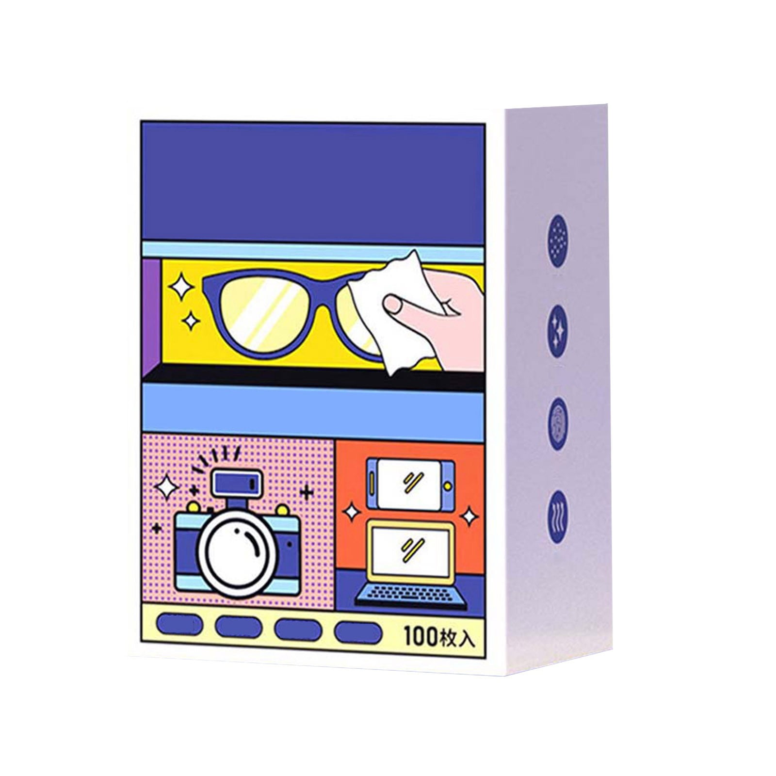 NGHnuifg Disposable Glasses Cloth To Wipe Glasses Paper Glasses Wipes