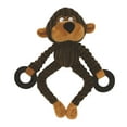 NGHnuifg Dog Squeak Toy Cartoon Monkey Sound Toy Stuffed Animal Biting Training Interactive Chew